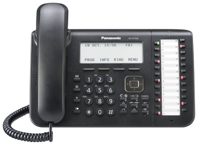 Цифровой системный телефон Panasonic KX-DT546RU - фото