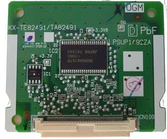 Модуль для АТС автооператора DISA с записью сообщений Panasonic KX-TE82491 Б/У - фото